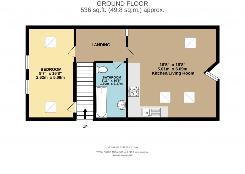 Floorplan for Cambridge, Cambridgshire