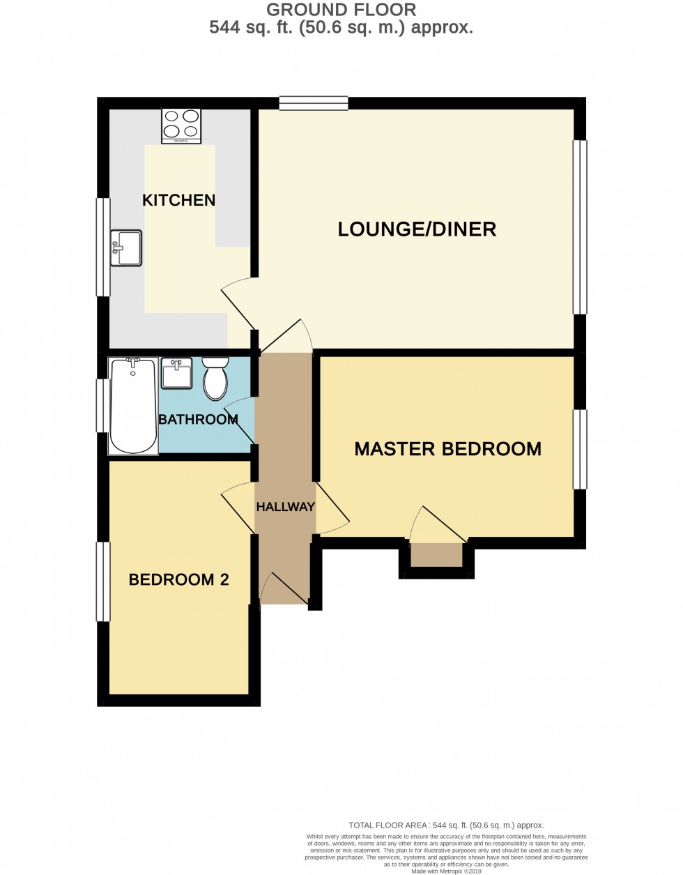 Floorplan for Cambridge, Cambridgeshire