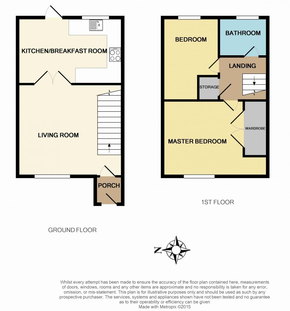 Floorplan for Rampton End, Willingham, Cambridge