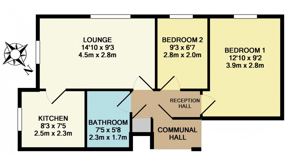 Floorplan for Speedwell Close, Cambridge