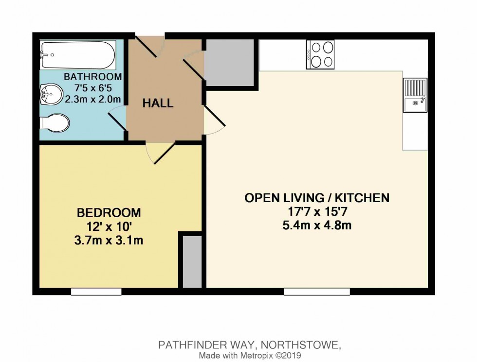 Floorplan for Northstowe, Cambridge