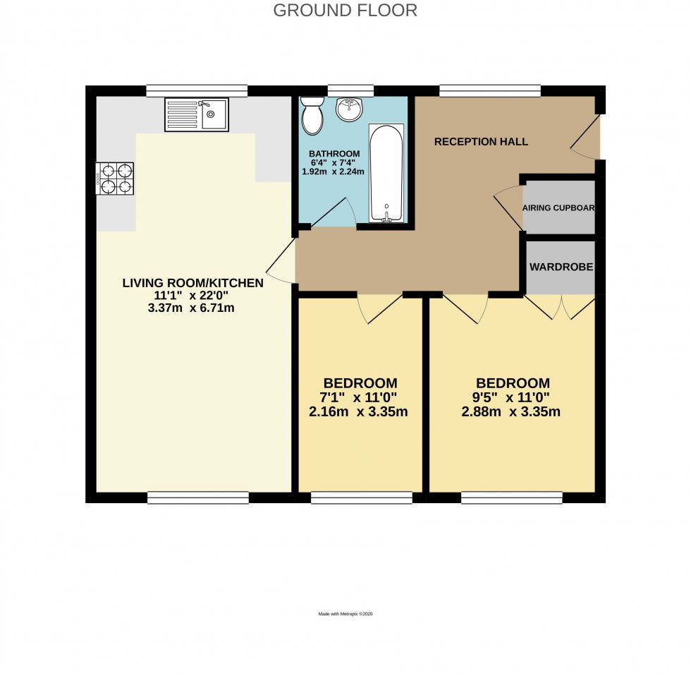 Floorplan for Willingham, Cambridge