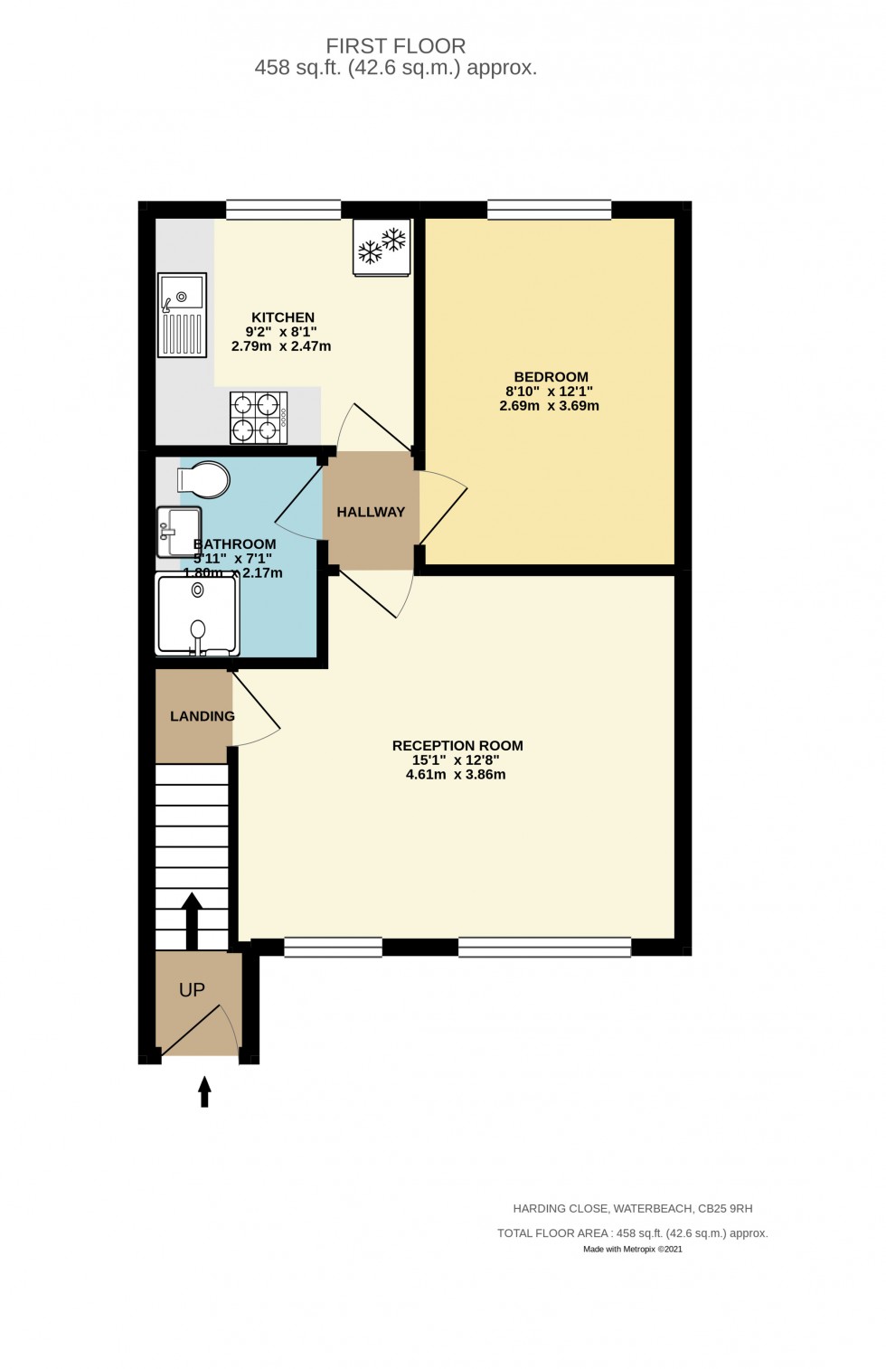 Floorplan for Waterbeach, Cambridge