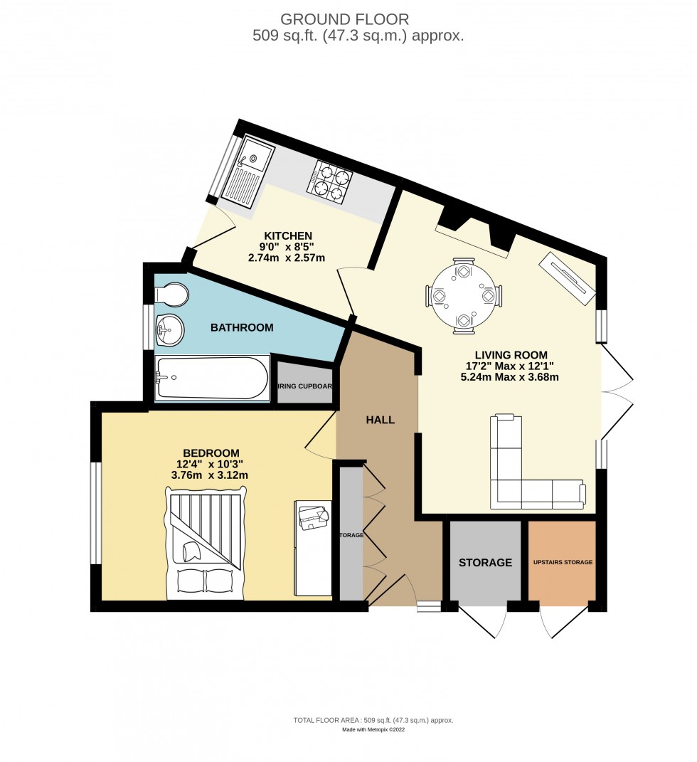 Floorplan for Erasmus Close, Cambridge