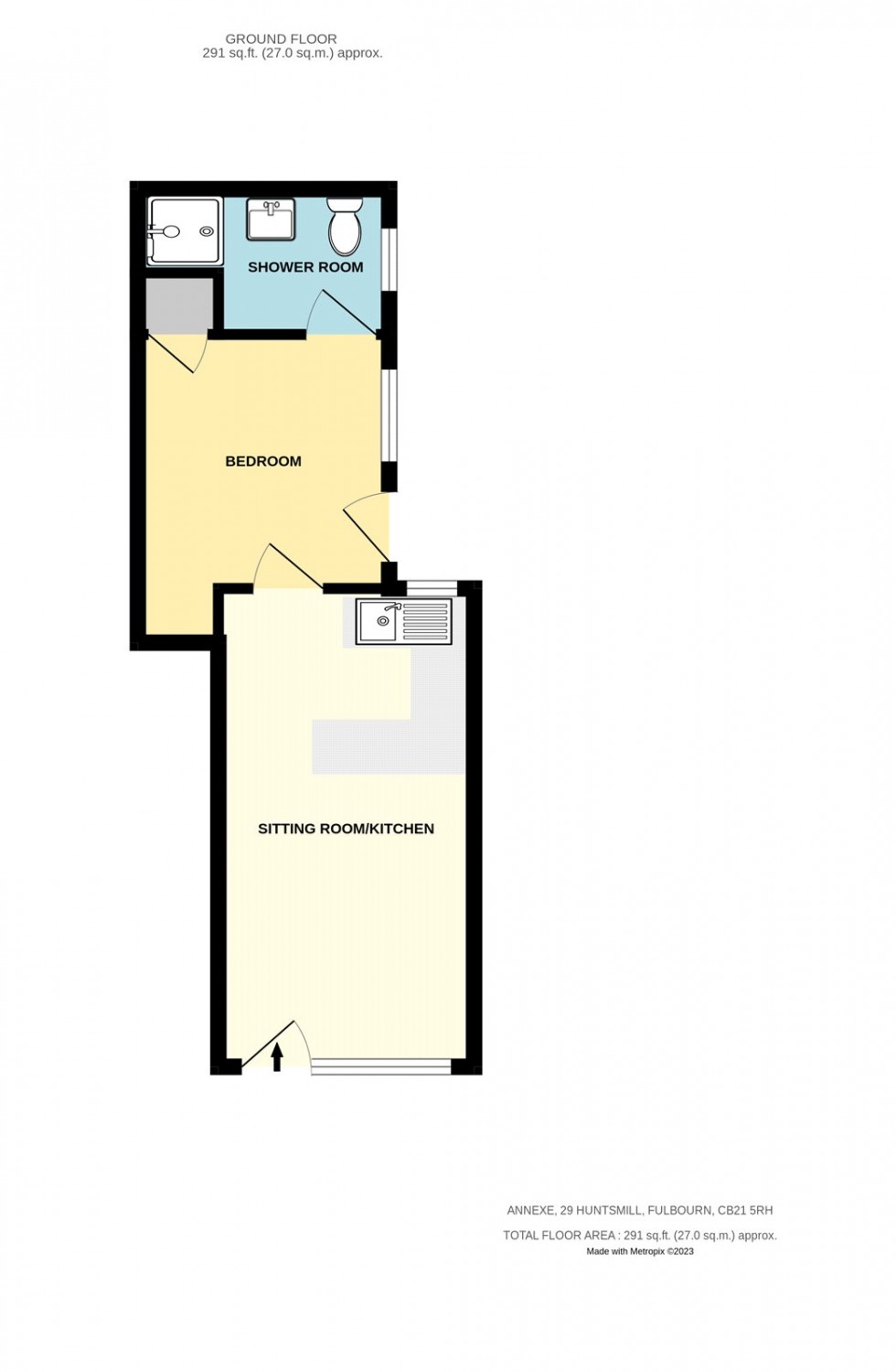 Floorplan for Fulbourn, Cambridge