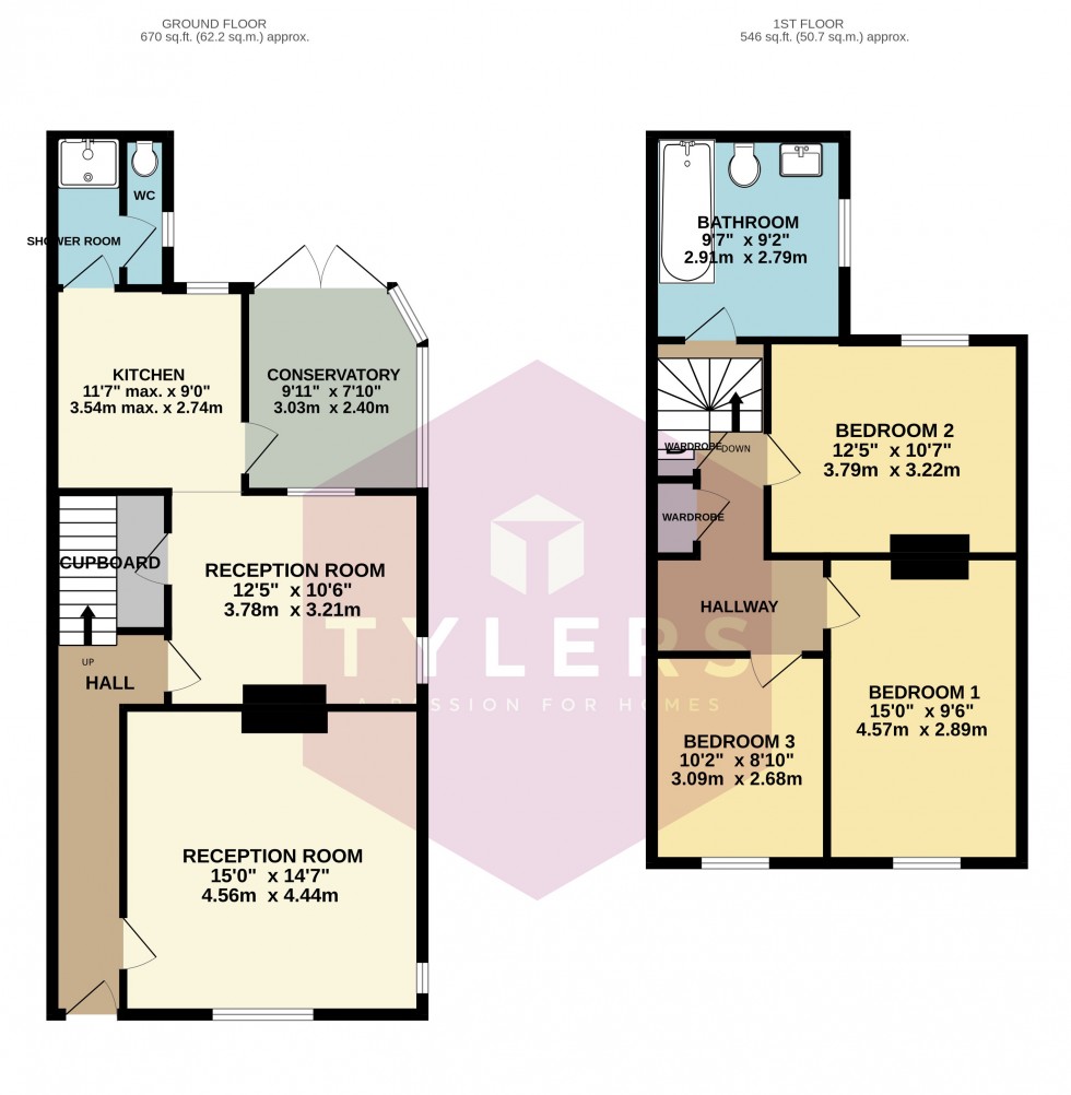 Floorplan for Cottenham, Cambridge