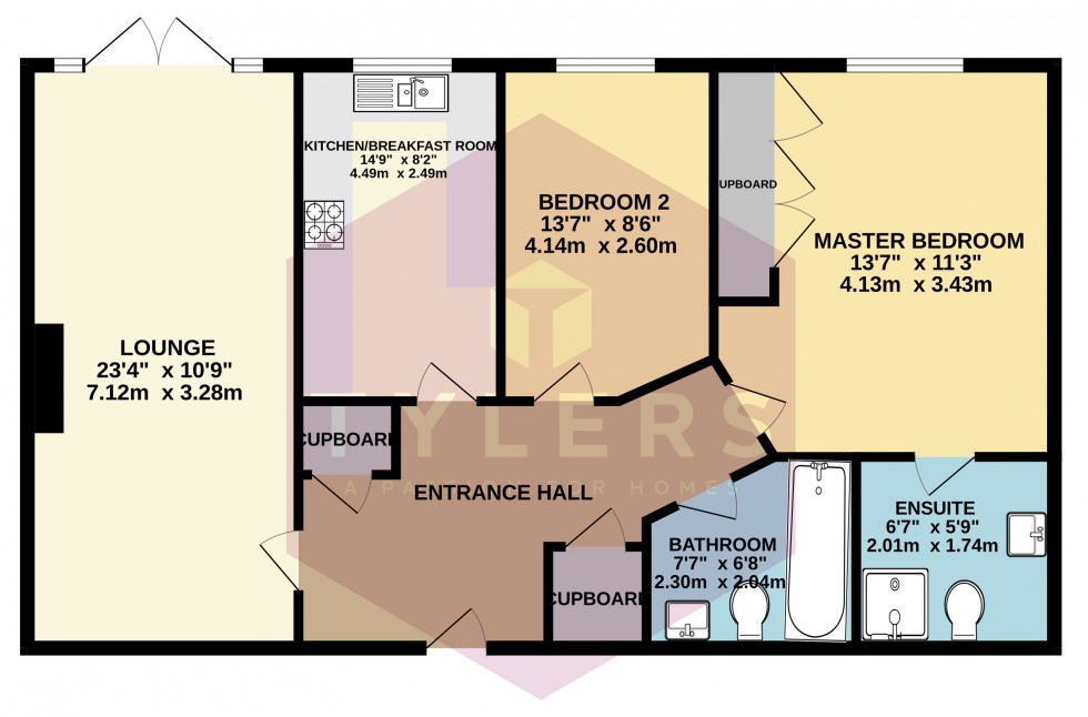 Floorplan for Histon, Cambridge, South Cambridgeshire