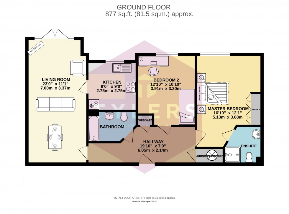 Floorplan for Histon, Cambridge, Cambridgeshire