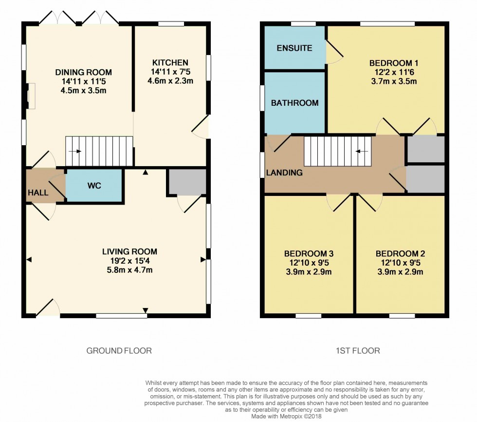 Floorplan for Sutton, Ely