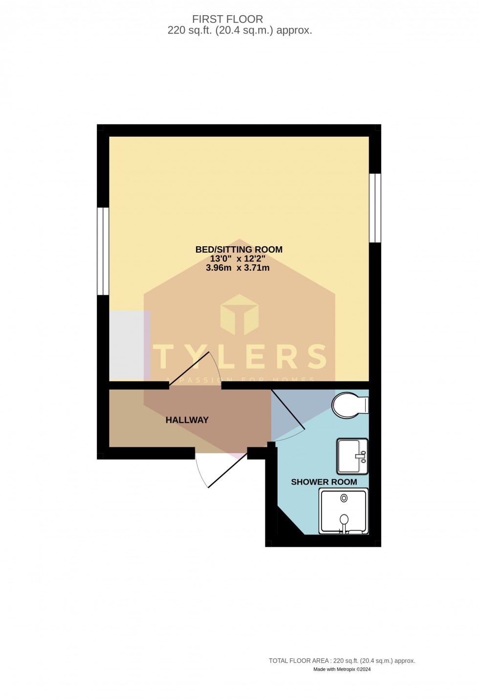 Floorplan for Cherry Hinton, Cambridge, Cambridgeshire