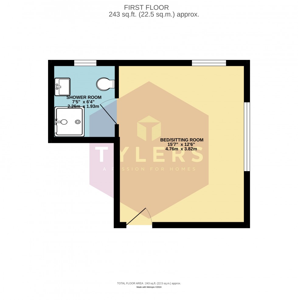 Floorplan for Cherry Hinton, Cambridge, Cambridgeshire