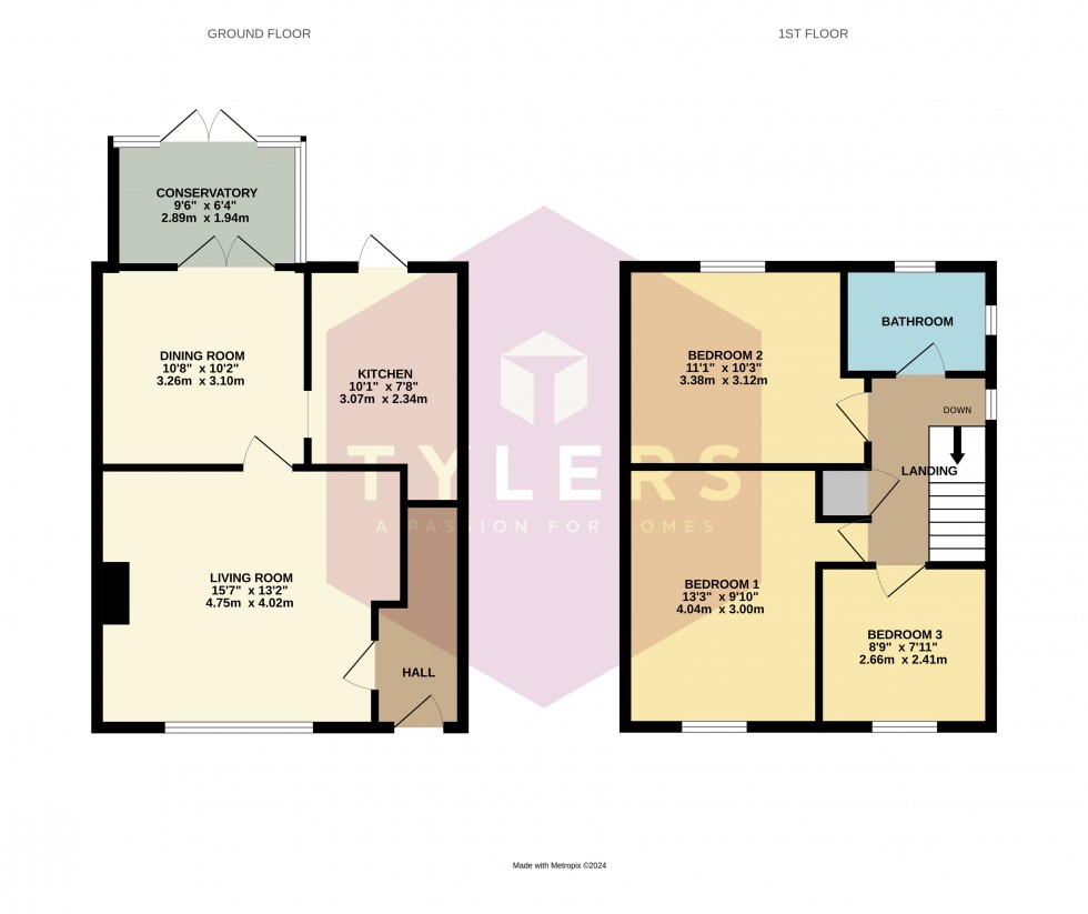 Floorplan for Cambridge, Cambridgeshire