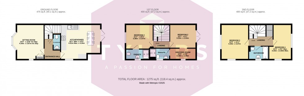 Floorplan for Longstanton, Cambridge, Cambridgeshire