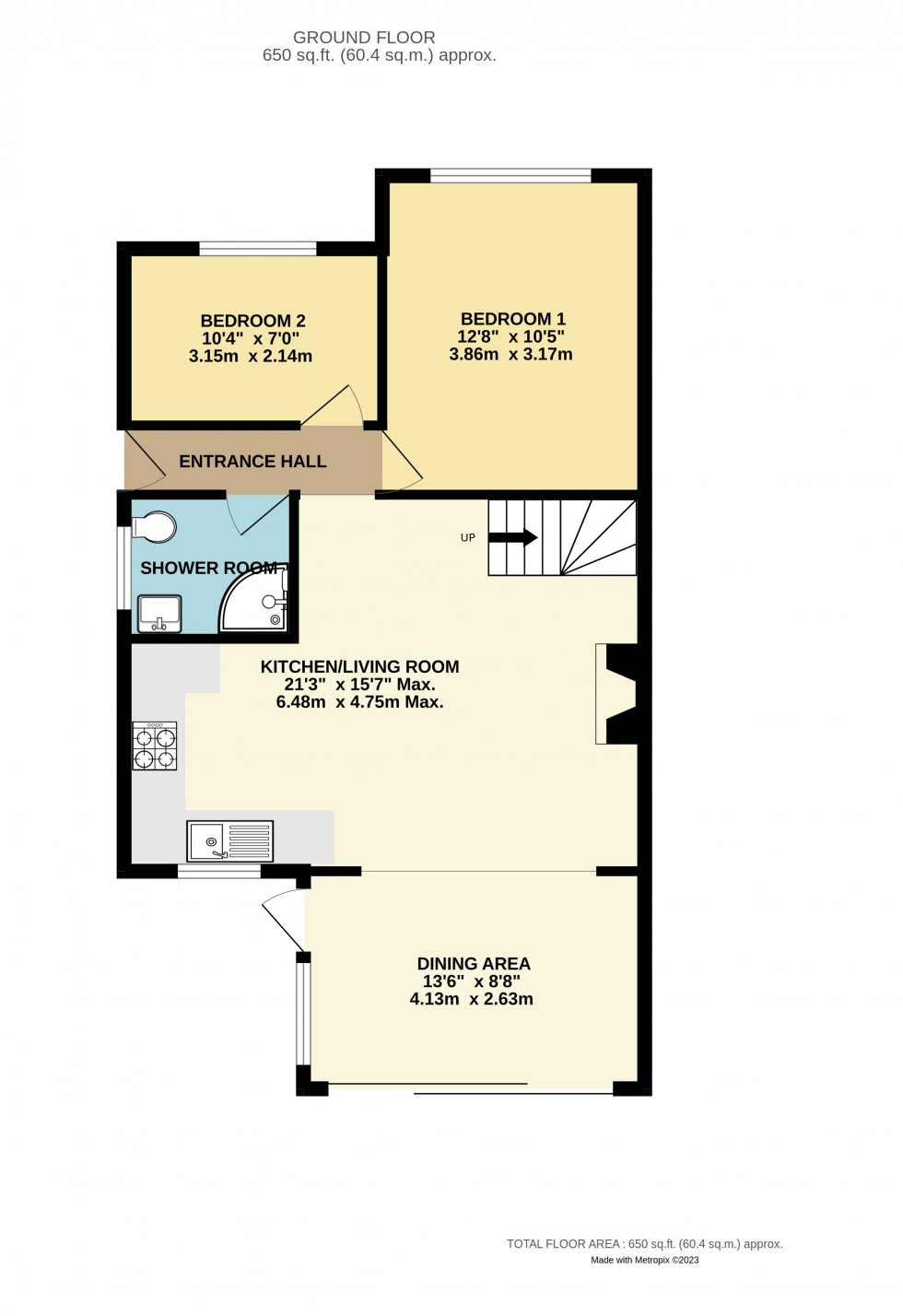 Floorplan for Milton, Cambridge