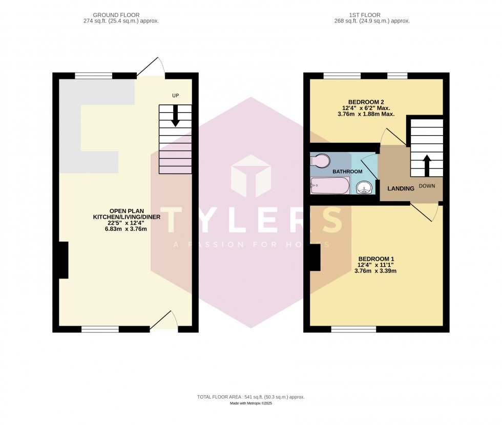 Floorplan for Histon, Cambridge