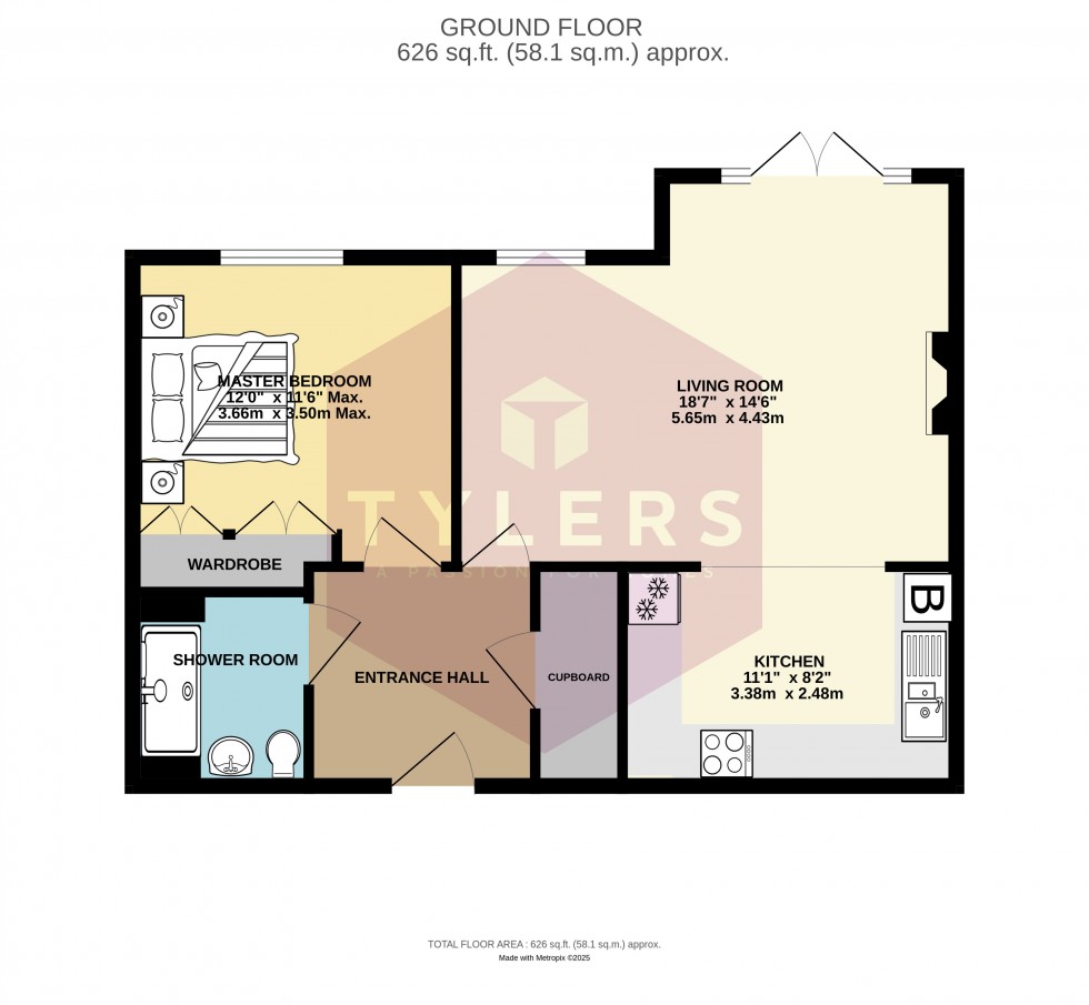 Floorplan for Histon, Cambridge, Cambridgeshire