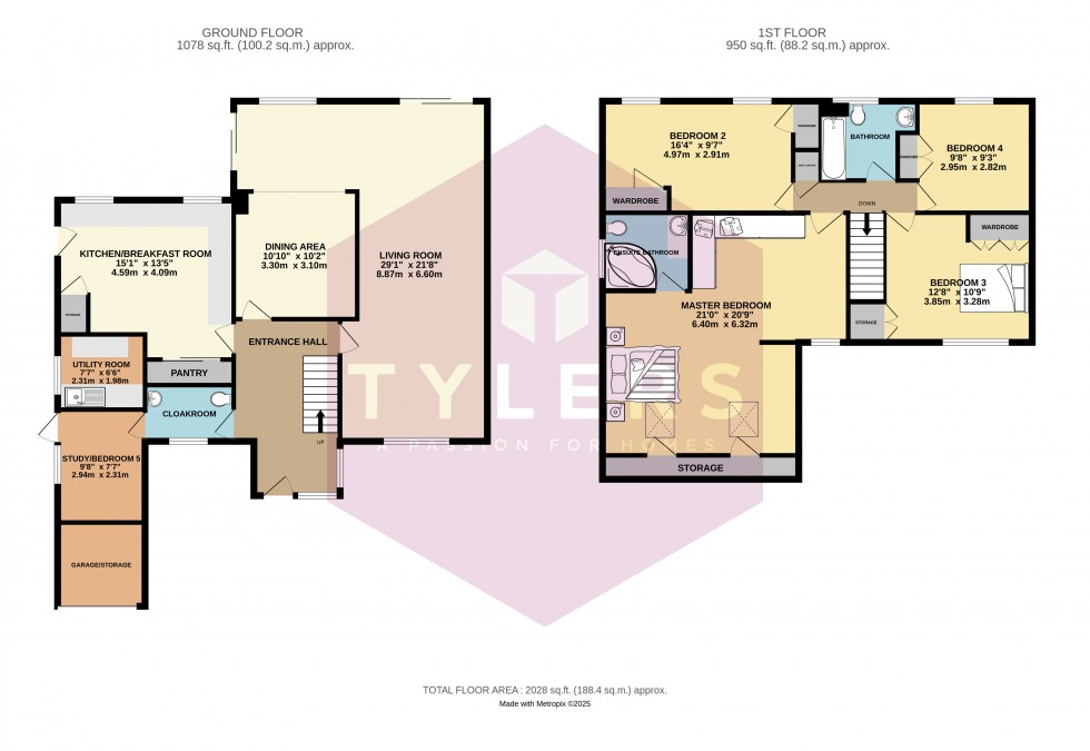 Floorplan for Dry Drayton, Cambridge, Cambridgeshire