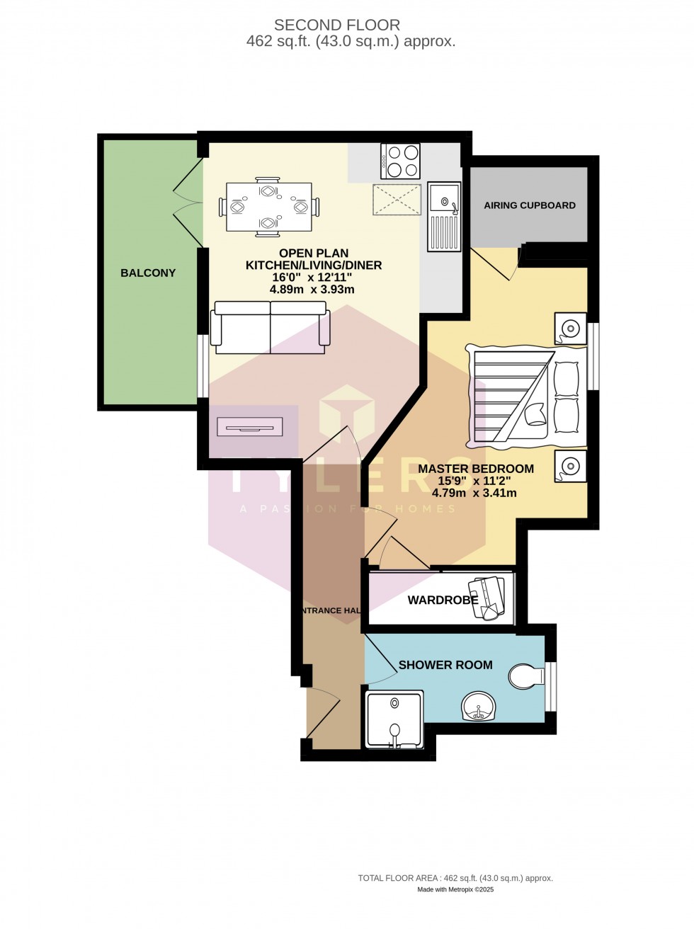 Floorplan for Cambridge, Cambridgeshire