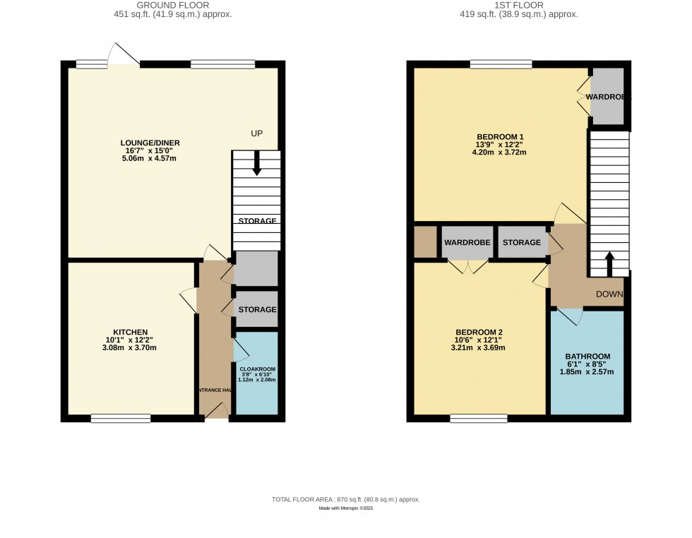 Floorplan for Nimbus Way, Newmarket