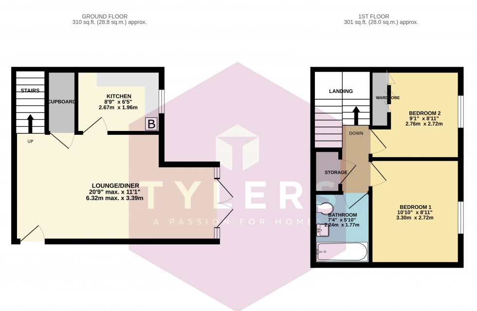 Floorplan for Histon, Cambridge