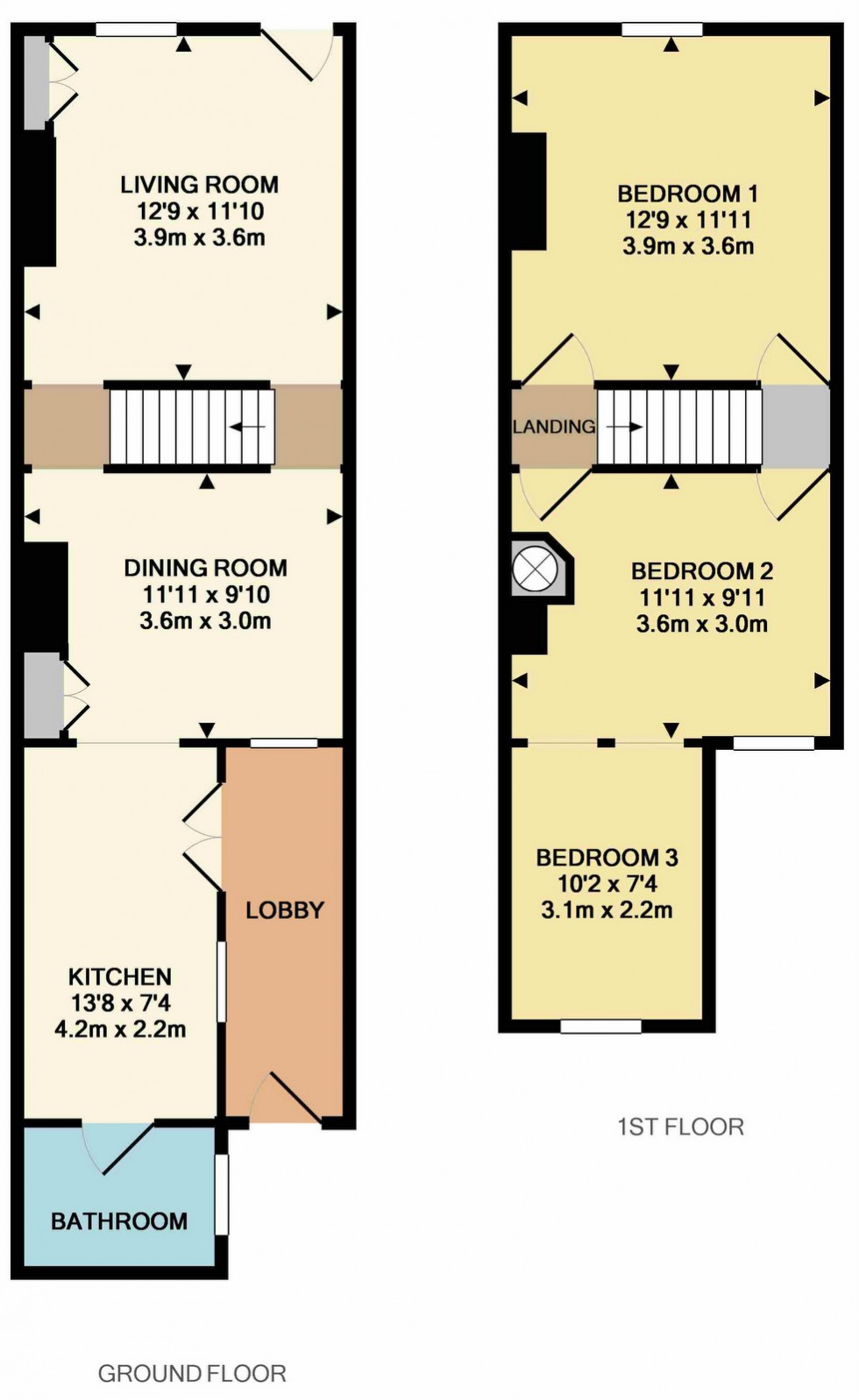 Floorplan for Lowther Street, Newmarket