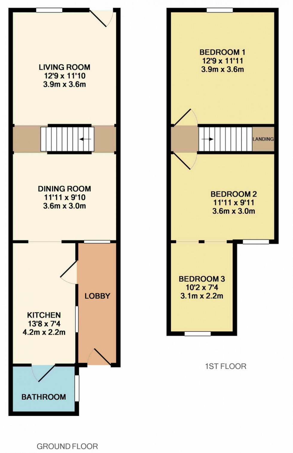 Floorplan for Lowther Street, Newmarket