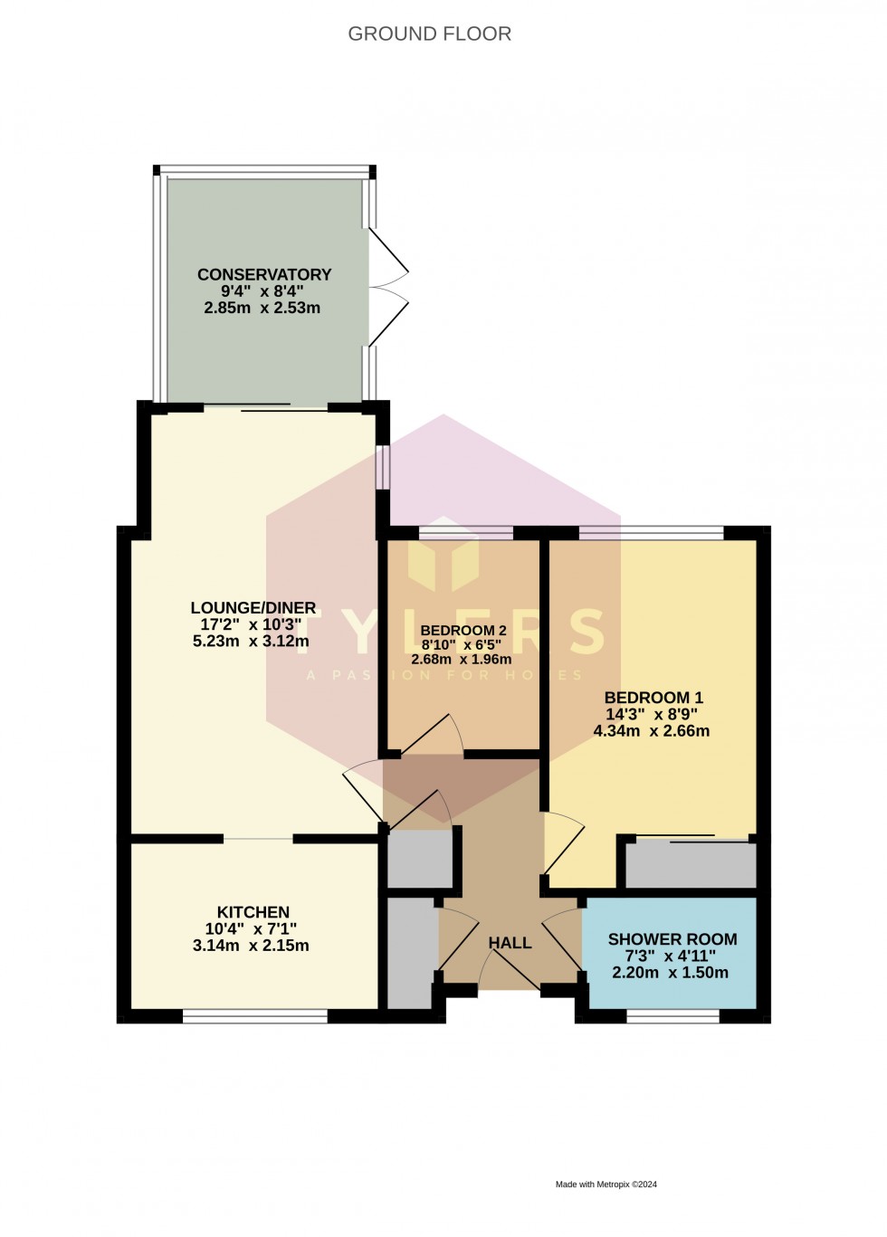 Floorplan for Burwell, Cambridge