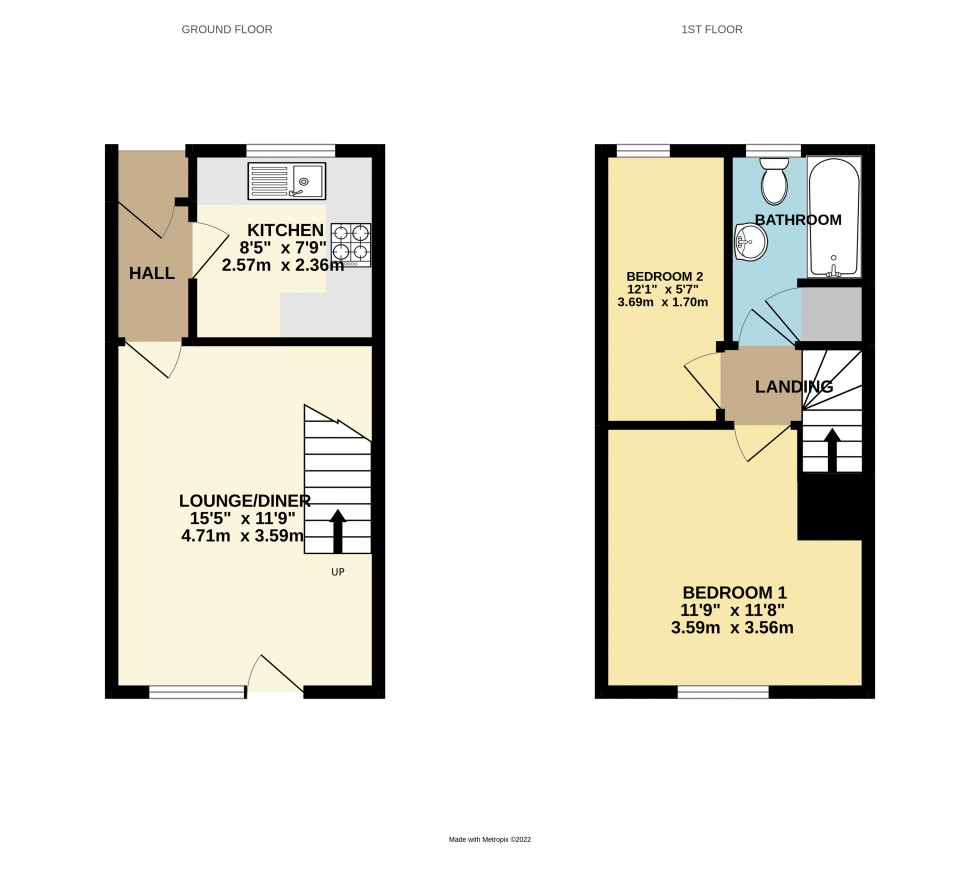 Floorplan for Soham, Ely