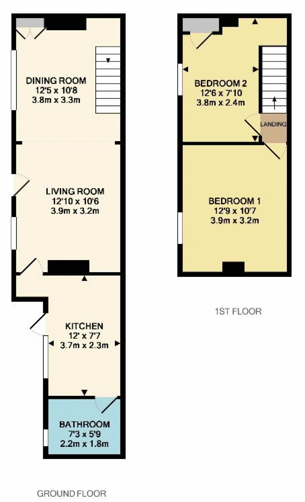 Floorplan for Granby Street, Newmarket