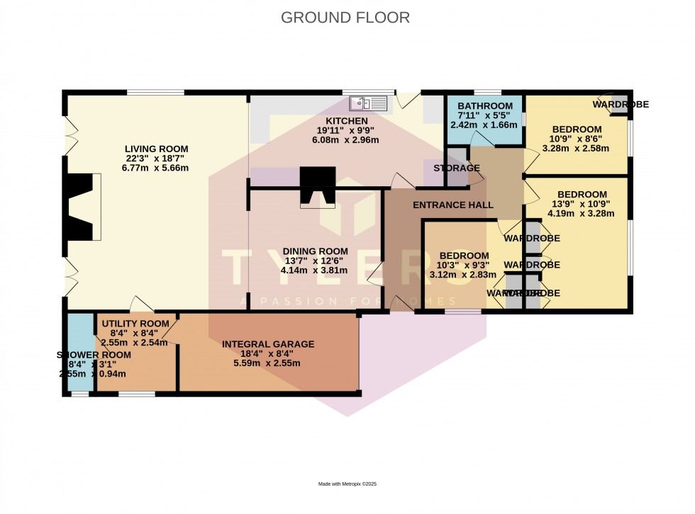 Floorplan for Mildenhall, Bury St. Edmunds