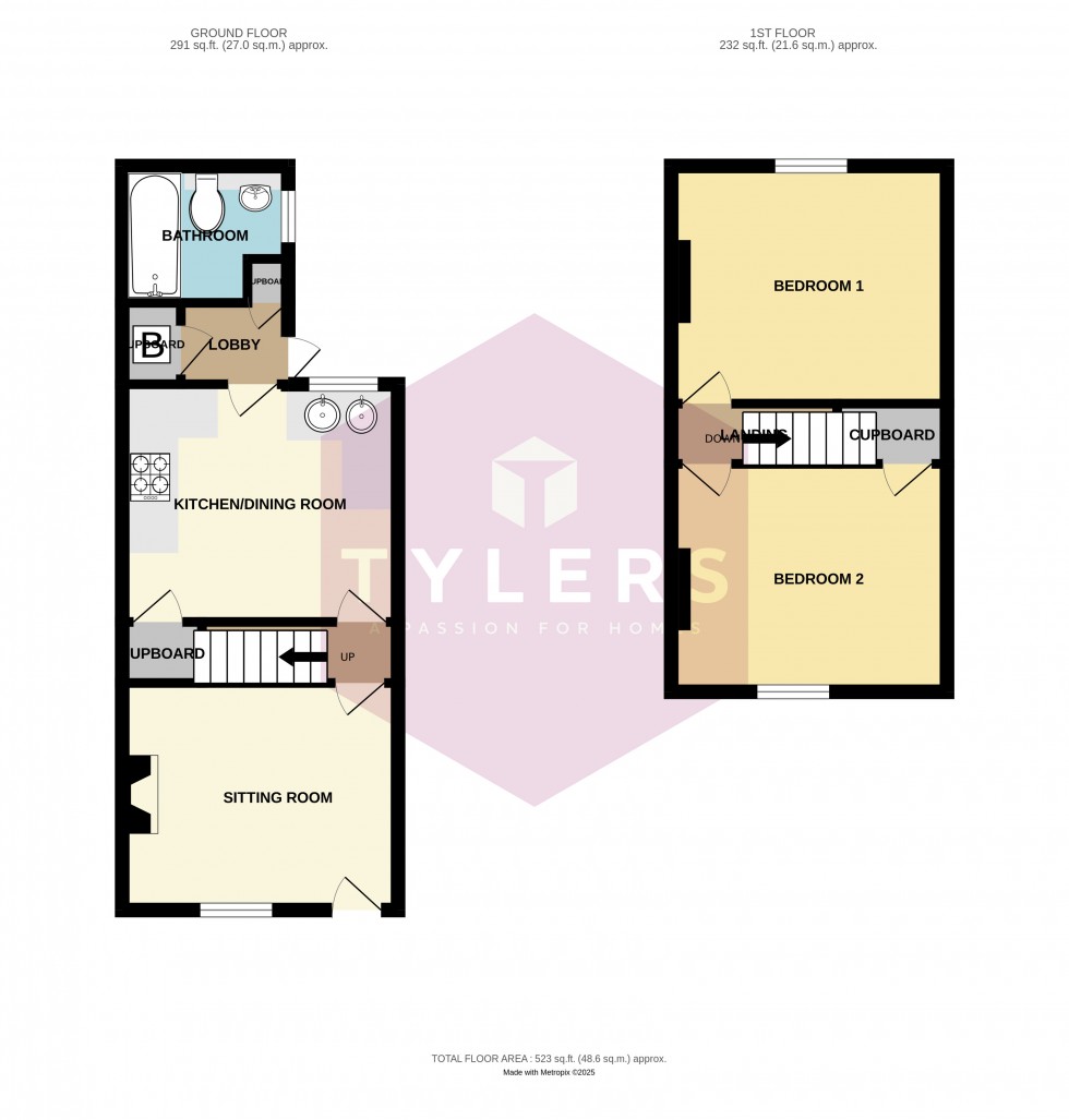 Floorplan for Newmarket, Suffolk