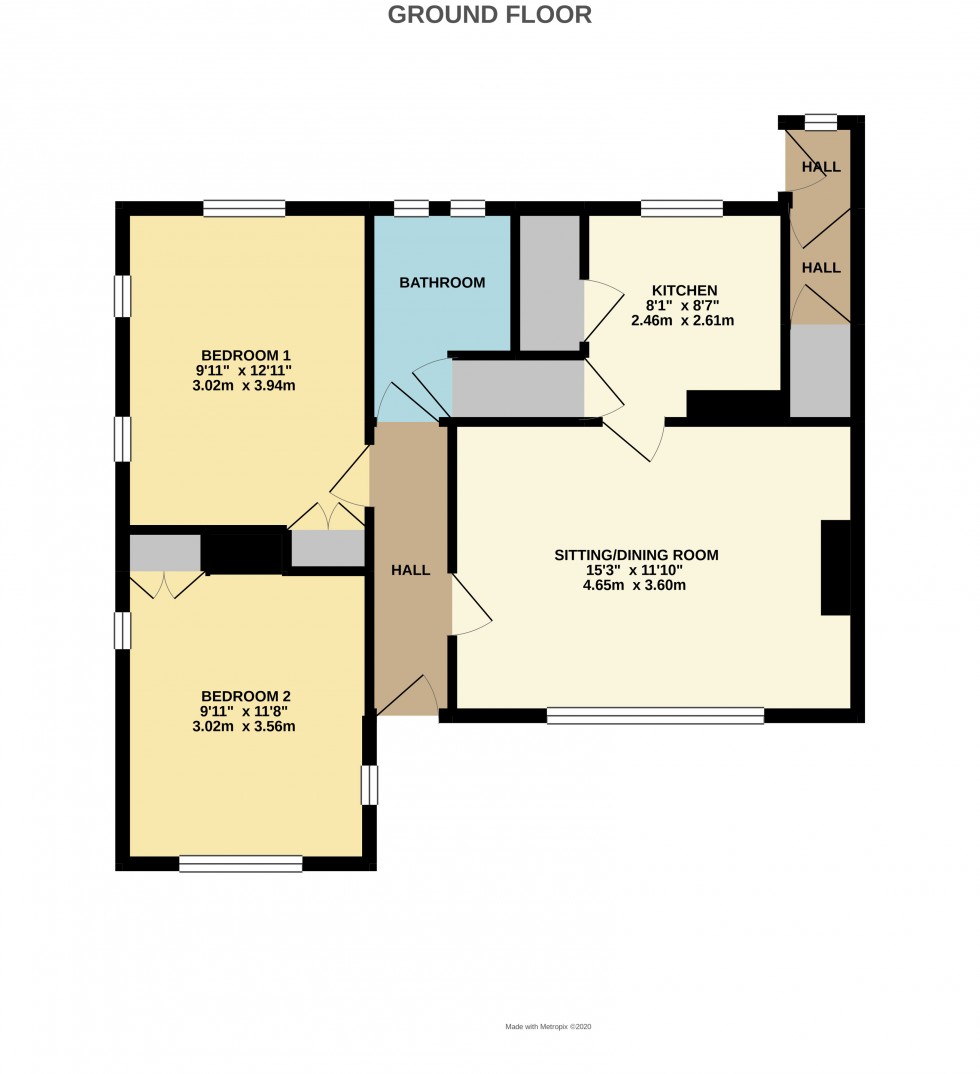 Floorplan for Snailwell, Newmarket, Cambridgeshire