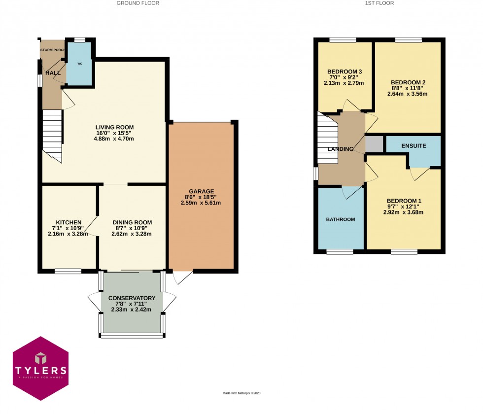 Floorplan for Haverhill, Suffolk