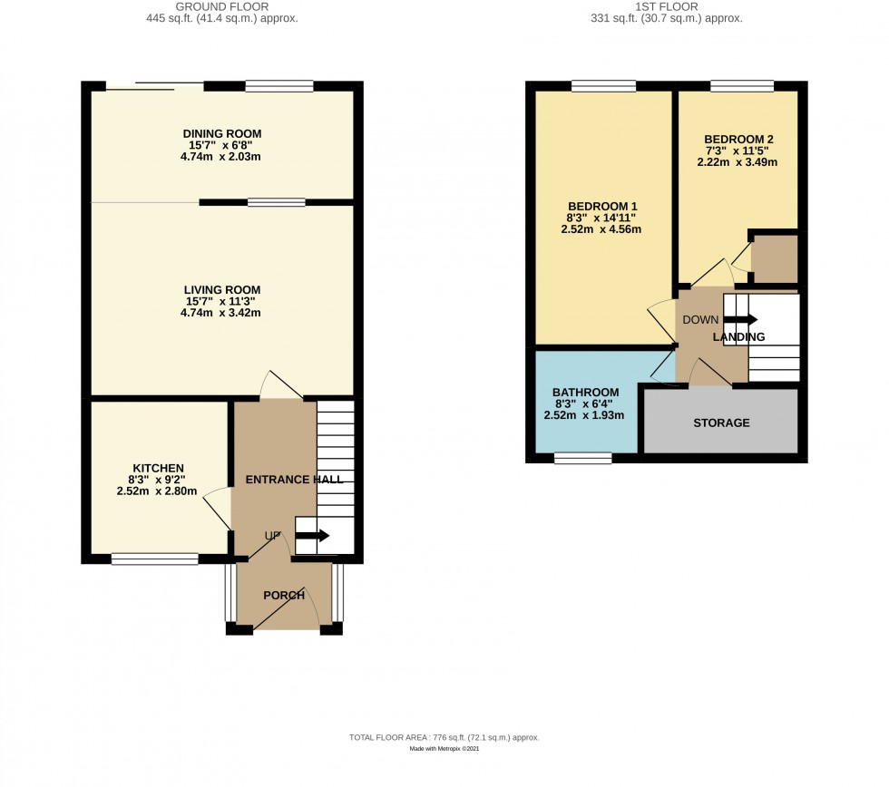 Floorplan for Newmarket, Suffolk