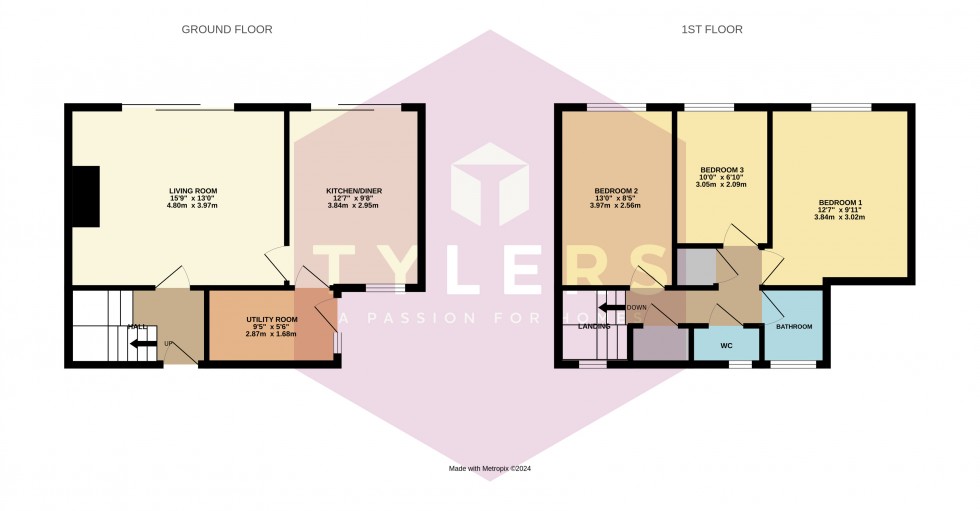 Floorplan for Haverhill, Suffolk