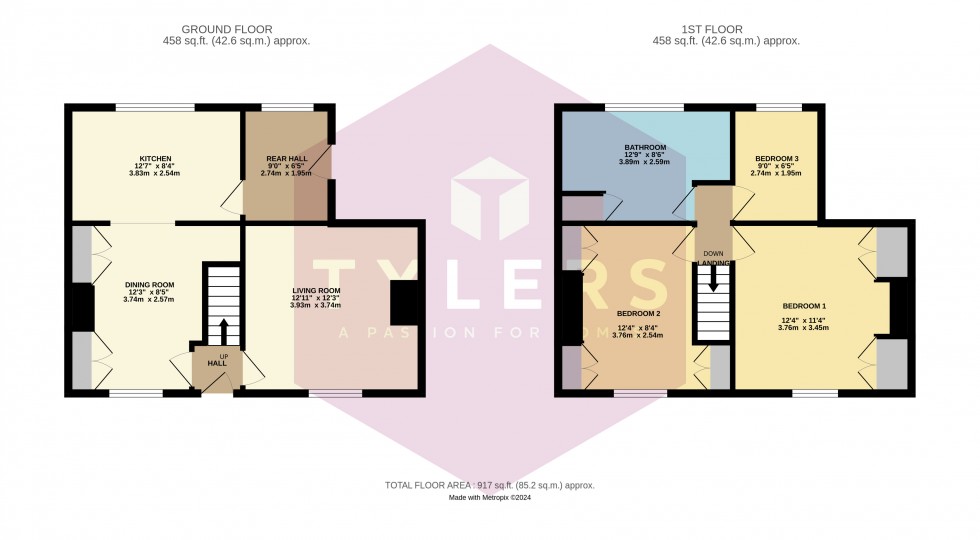 Floorplan for Willingham, Cambridge, Cambridgeshire