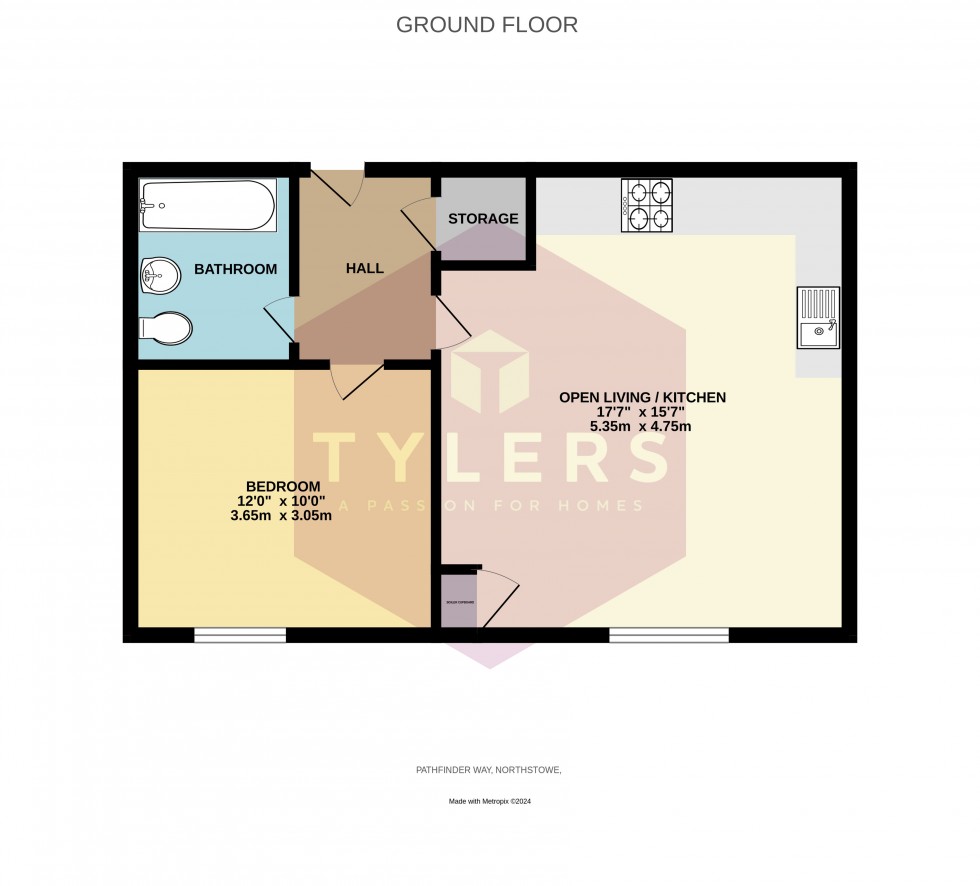 Floorplan for Northstowe, Cambridge, Cambridgeshire